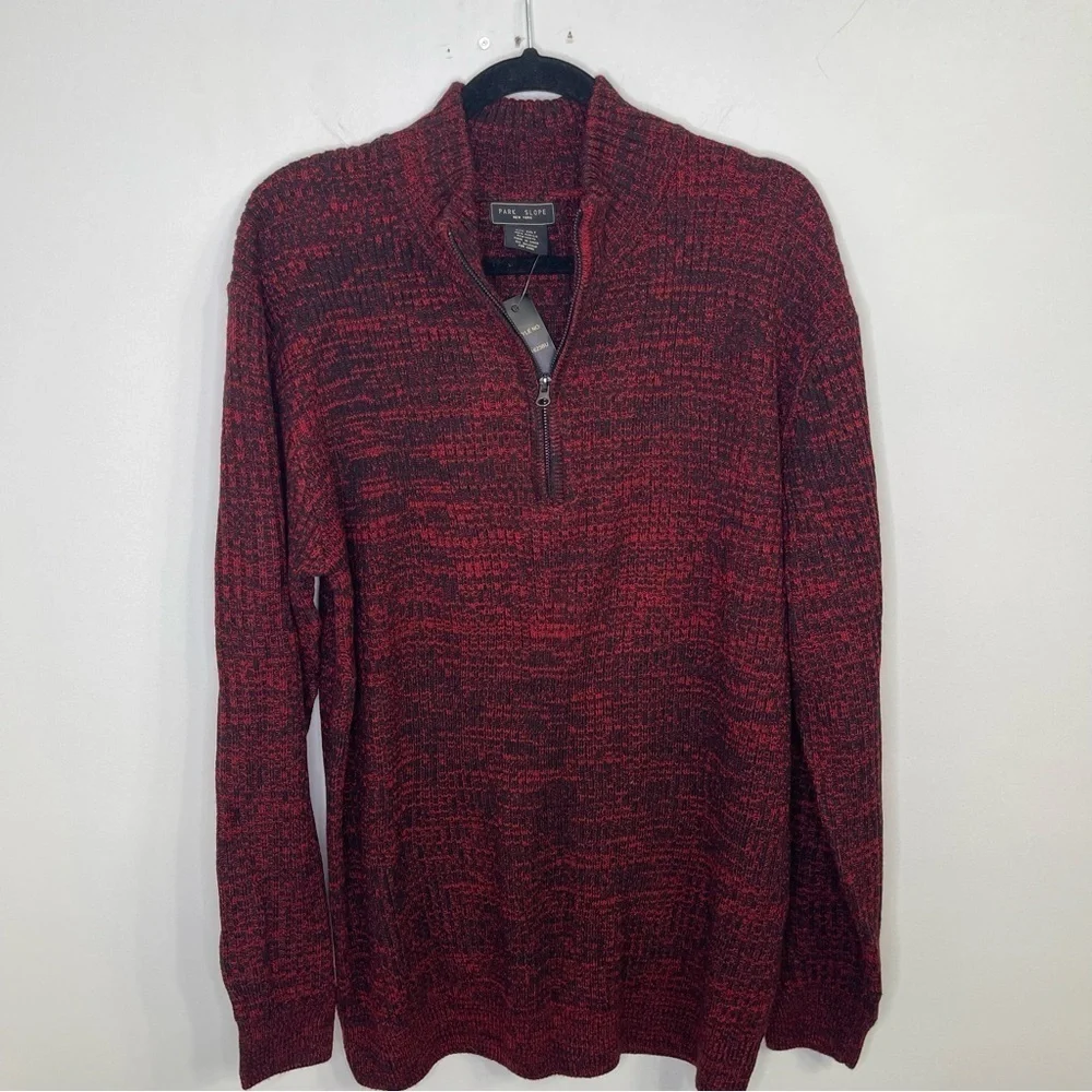 Park Slope Men’s Zipper Pullover in Size 2XLT